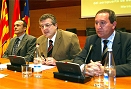 Víctor Barriales, Joaquim Balsera y Manuel Maniega